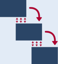 Grafik zum Überlappen von Projektphasen im Simultaneous Engineering