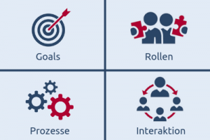 Das GRPI-Modell mit Goals, Rollen, Prozessen und Interaktion